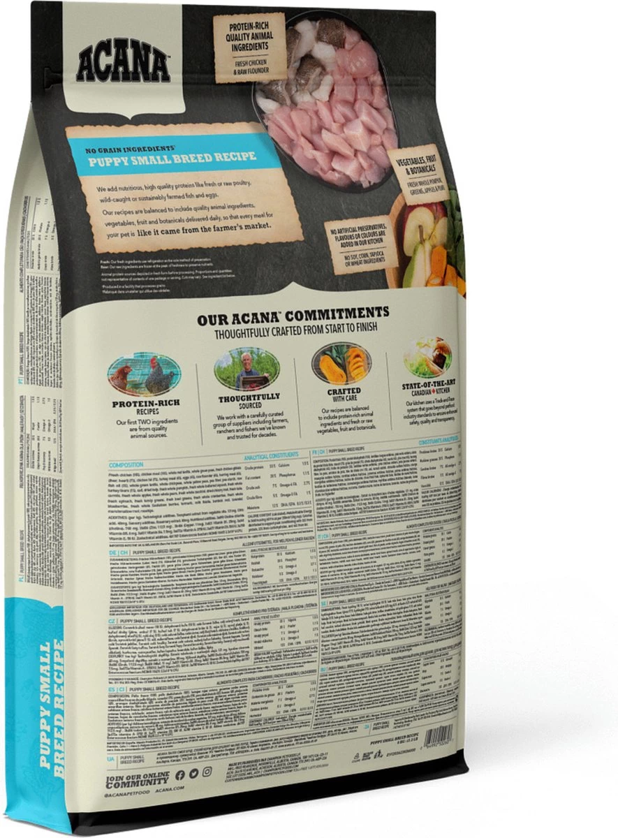 Acana Heritage Puppy Small Breed (6 KG) 7 Acana Heritage Puppy Small Breed (6 KG) - Afbeelding 5