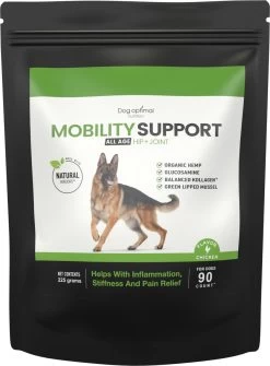 Dog Optimal Gewricht Supplement 90 Stuks - Mobility - Glucosamine Hond - Artrose - Heupdysplasie - Gewrichten - Hondensnacks - Hondenkoekjes - Hondensupplementen - Honden - Puppy - Hondenvoeding - Mankheid - HD - ED