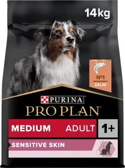 Pro Plan Medium Adult Sensitive Skin - Honden Droogvoer - Zalm - 14 Kg -Dierenwinkel 895x1200 1