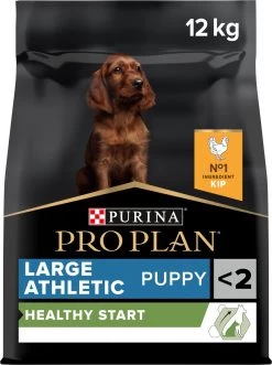 Pro Plan Healthy Start Puppy Large Athletic - Honden Droogvoer - Kip - 12 Kg -Dierenwinkel 895x1200