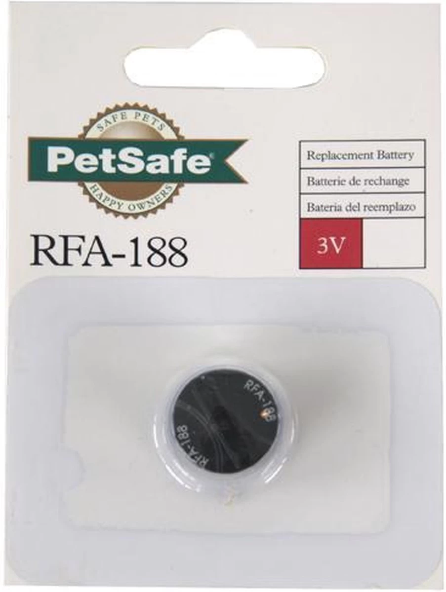 Petsafe RFA 188 Blafband - Batterij Voor Nano - Kleine Hond 7 Petsafe RFA 188 Blafband - Batterij Voor Nano - Kleine Hond - Afbeelding 5