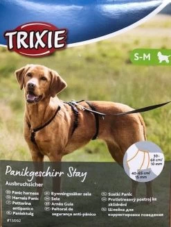 Trixie Stay Hondentuig Zwart Maat - S/M -Dierenwinkel 906x1200 1