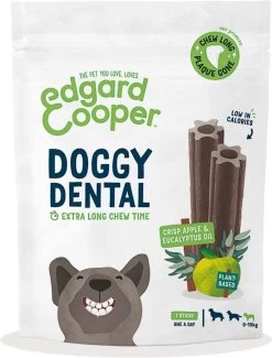 Edgard & Cooper Doggy Dental Sticks Appel - Eucalyptusolie Medium -Dierenwinkel 911x1200 1