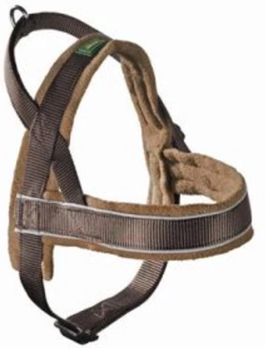 Hunter Harnas Norweger Racing - Hondentuig - Bruin/Cognac - M - 52-62 X 2.5 Cm 3 Hunter Harnas Norweger Racing - Hondentuig - Bruin/Cognac - M - 52-62 X 2.5 Cm