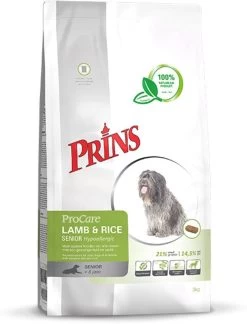 Prins Procare Hypoallergic Senior - Lam & Rijst - Hondenvoer - 15 Kg 33 Prins Procare Hypoallergic Senior - Lam & Rijst - Hondenvoer - 15 Kg -Dierenwinkel 916x1200