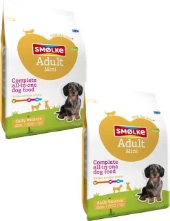 Smolke Adult Mini - Hondenvoer - 2 X 3 Kg -Dierenwinkel 922x1200