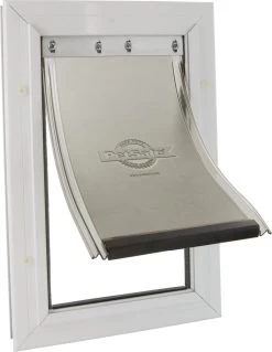 Staywell 620 Hondenluik - Aluminium - Wit 17 Staywell 620 Hondenluik - Aluminium - Wit -Dierenwinkel 929x1200 3