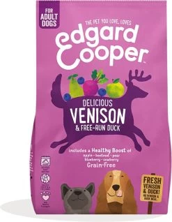 Edgard & Cooper Verse Hert & Scharreleend Adult - Hondenvoer - 12 Kg -Dierenwinkel 933x1200 1