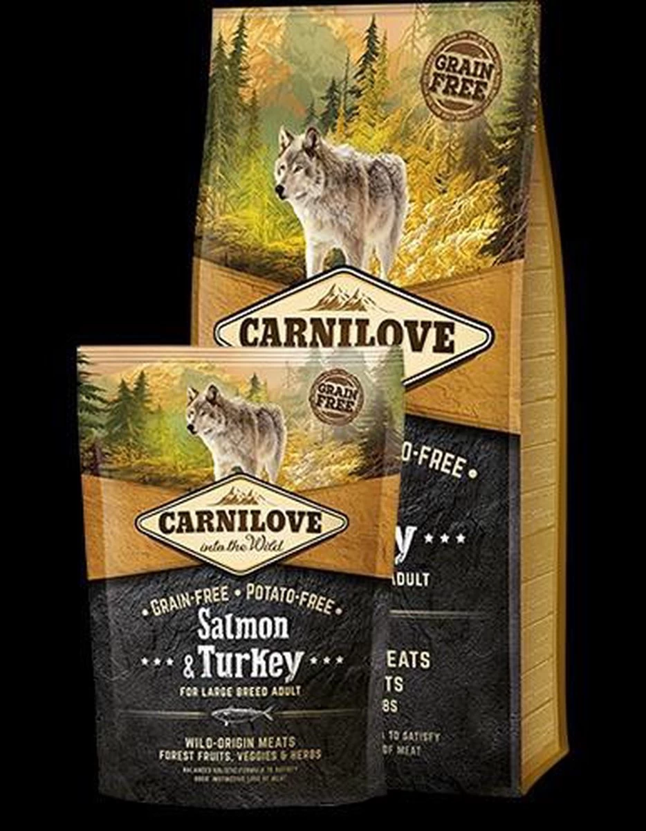 Carnilove Salmon / Turkey Adult Large Breed 7 Carnilove Salmon / Turkey Adult Large Breed - Afbeelding 5