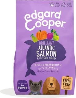 Edgard & Cooper Hondenvoer Puppy Verse Zalm En Kalkoen 7 Kg -Dierenwinkel 935x1200
