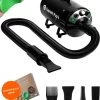 Captain Pup's Professionele Hondenföhn Met 4 Opzetstukken - Bijgeleverde Hondenborstel - Waterblazer Voor Honden - Zwart 1 Captain Pup's Professionele Hondenföhn Met 4 Opzetstukken - Bijgeleverde Hondenborstel - Waterblazer Voor Honden - Zwart -Dierenwinkel 937x1200 3