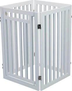 Trixie Hondenhek Met Deur Wit - 60-160 X 81 CM -Dierenwinkel 947x1200 3