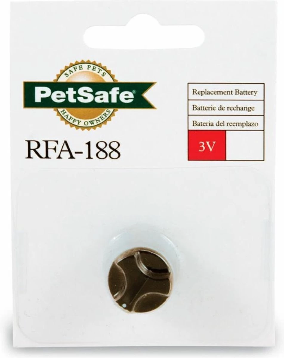 Petsafe RFA 188 Blafband - Batterij Voor Nano - Kleine Hond 3 Petsafe RFA 188 Blafband - Batterij Voor Nano - Kleine Hond