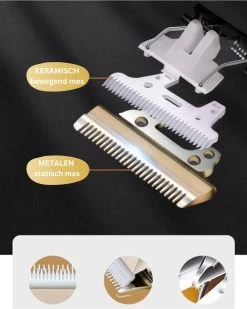 BeautyFit - 16-delig Hondentondeuse Set - Professionele Honden Trimset - Dieren Tondeuse Voor Dikke Vacht - Meest Complete Set - Inclusief 4 Opzetkammen - Hondenschaar - Mist Verstuiver - Handschoen Borstel - Nagelknipper -Dierenwinkel 959x1200 2