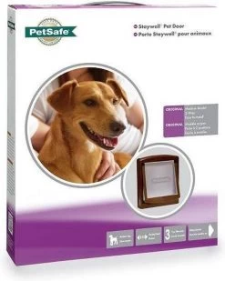 Petsafe 757 Hondenluik - Medium - Zilver/Tranparant -Dierenwinkel 960x1200 5