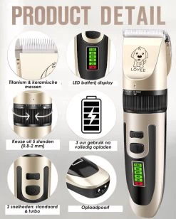 Joyage Professionele Hondentondeuse Voor Dikke Vacht – Honden Tondeuse & Hondentrimmer Tondeuse – Stille Tondeuse Katten & Honden Trimset Lang Haar – Trimmer Hond - Hondentondeuse Draadloos - Tondeuse Voor Honden - Tondeuse Hond Dikke Vacht 10 Joyage Professionele Hondentondeuse Voor Dikke Vacht – Honden Tondeuse & Hondentrimmer Tondeuse – Stille Tondeuse Katten & Honden Trimset Lang Haar – Trimmer Hond - Hondentondeuse Draadloos - Tondeuse Voor Honden - Tondeuse Hond Dikke Vacht -Dierenwinkel 962x1200 2