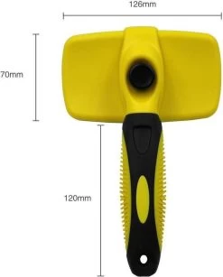 ElegaPet Hondenborstel Groen - Hondenhaar Verwijderen - Kat En Hondenkam - Slickerborstel Hond En Kat - Groomer - Ondervacht Kam Hond - Borstel Hond - Hondenborstel Langharig En Kortharig - Slickerborstel - Anti Klit/Knopen/Huidschilfers -Dierenwinkel 964x1200 2