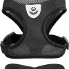 Luxyana® Hondentuigje - S - 28-32cm - Geschikt Voor Kleine Honden En Als Kattenharnas - Easy Step-in Hondentuigje Voor De Kleine Hond Of Kat - Inclusief Bijpassend Riempje - Zwart -Dierenwinkel 985x1200 2