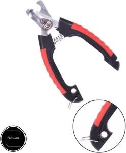 ElegaPet Professionele Nagelknipper Hond L - Rood Zwart - Dier - Nageltang Met Veiligheidsstop Nagelschaar -Dierenwinkel 989x1200 2