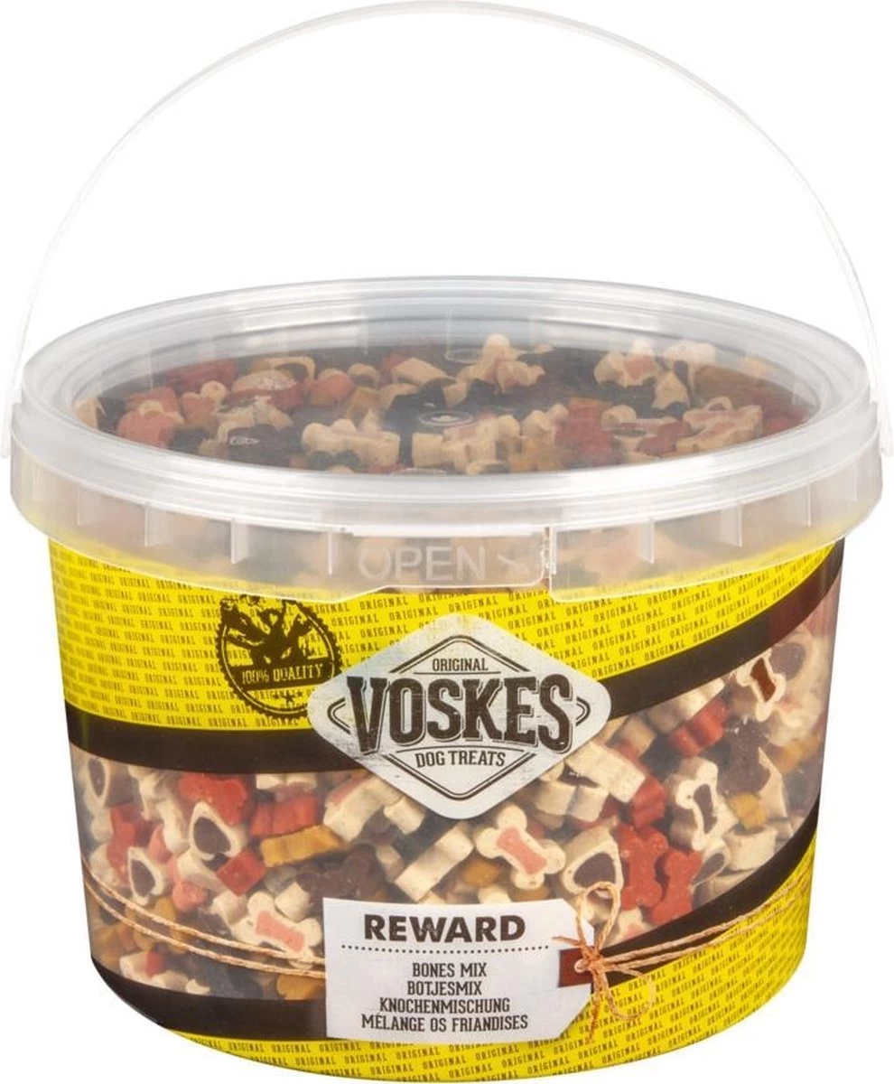 Voskes - Hondensnacks - Trainermix - 1,8 Kg 3 Voskes - Hondensnacks - Trainermix - 1,8 Kg
