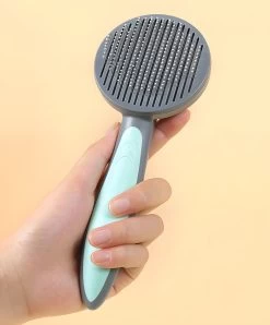 Pakeway T9 - Kattenborstel - Zelfreinigende Kattenkam - Groen - Massageborstel - 19,3 Cm -Dierenwinkel 995x1200 2