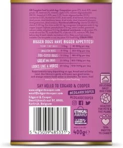 Edgard & Cooper Wild & Eend Blik - Voor Volwassen Honden - Hondenvoer - 12 X 400g -Dierenwinkel 996x1200 13