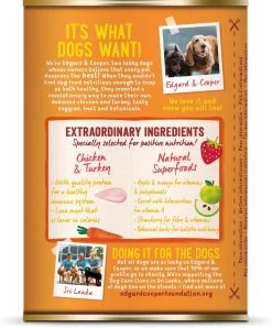 Edgard & Cooper Kip & Kalkoen Blik - Voor Volwassen Honden - Hondenvoer - 12 X 400g 15 Edgard & Cooper Kip & Kalkoen Blik - Voor Volwassen Honden - Hondenvoer - 12 X 400g -Dierenwinkel 996x1200 7